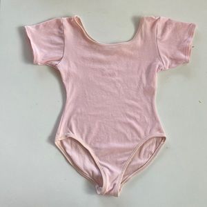 Dance or gymnastics leotard for girls.